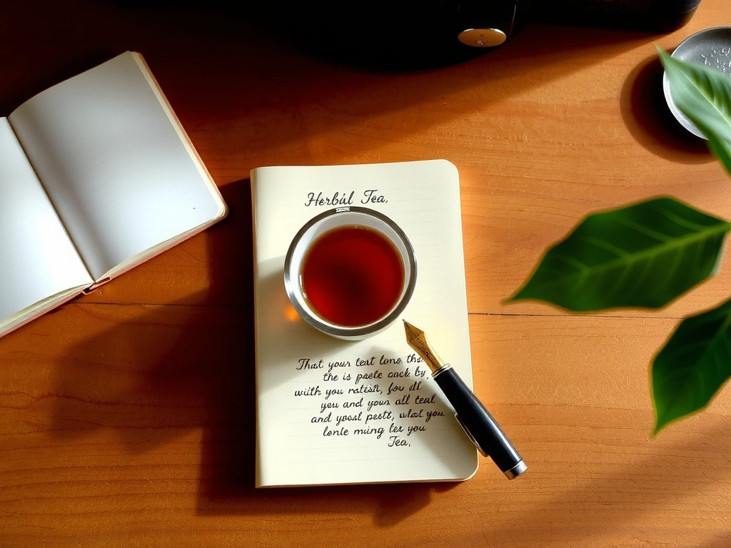 Pracovní stůl s poznámkami